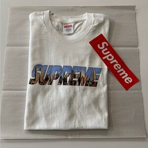 Supreme NYC White Graphic Tee